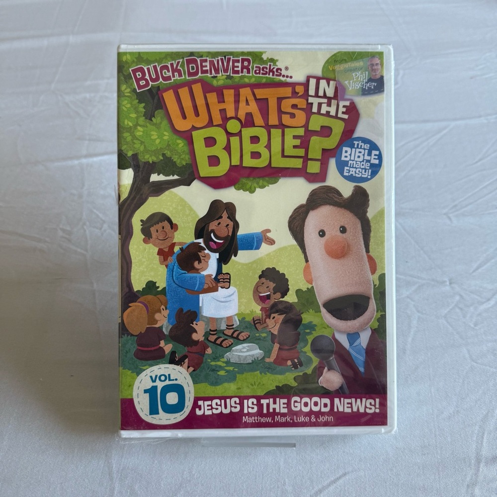 Buck Denver Asks... What's in the Bible? Vol. 10 Jesus is the Good News DVD New‎